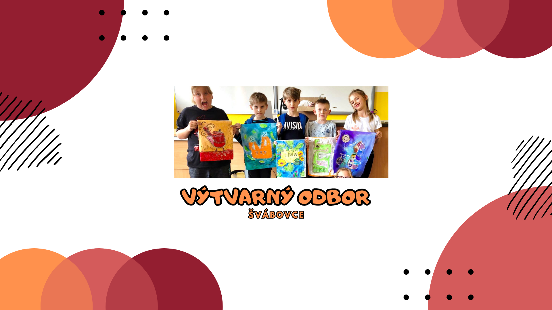 Vosková batika na výtvarnej hodine vo Švábovciach